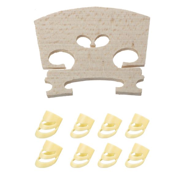 3/4 Size Acoustic Violin Fiddle Replacement Wooden Bridge