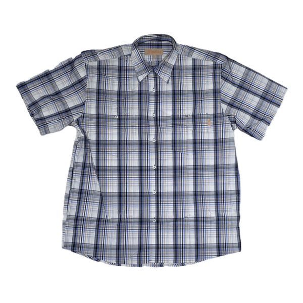Sterling Check Shirt White/Blue/Beige image