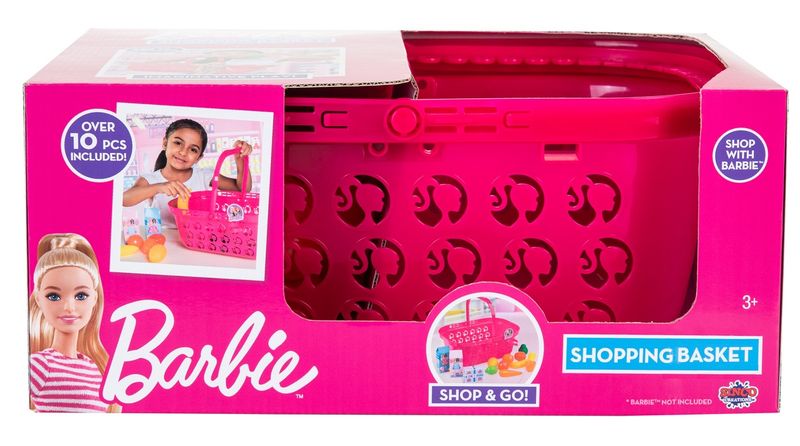 Barbie Shopping Basket Pk4