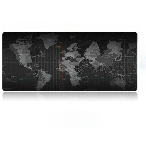 90cm x 40cm World Map Gaming Anti-slip Mouse Pad