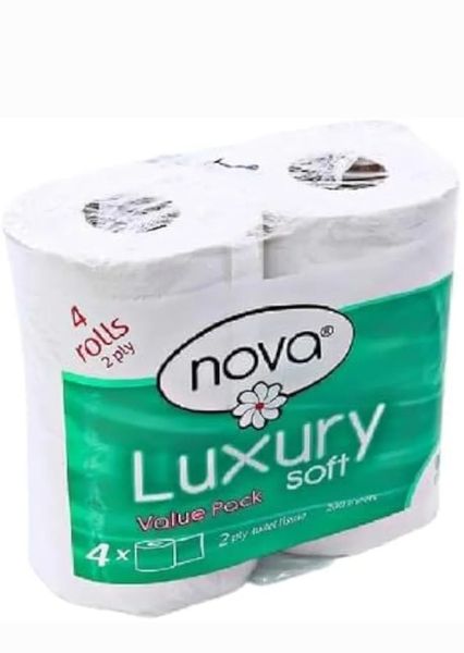 Nova 2-ply Luxury Soft Toilet Tissue 4 pack Rolls