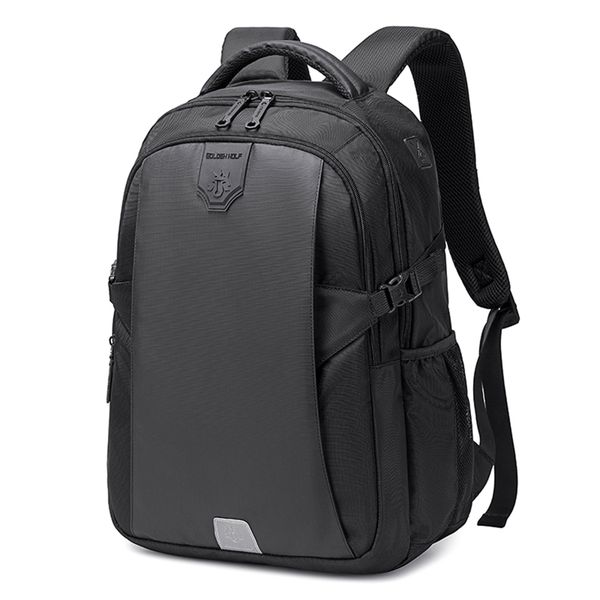 GoldenWolf Laptop Backpack - Compact, Stylish &amp; Travel-Ready