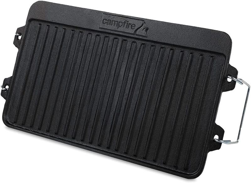 Fireside Reversible Cast Iron Griddle