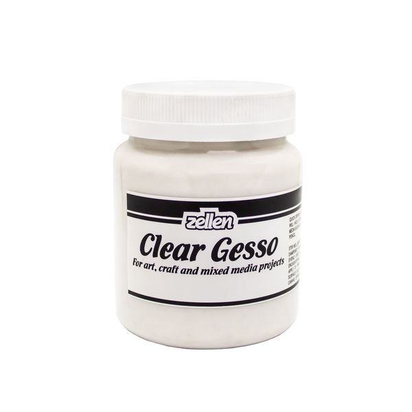 Zellen Artists' Clear Gesso 120ml