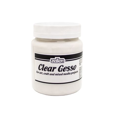 Zellen Artists' Clear Gesso 120ml Image