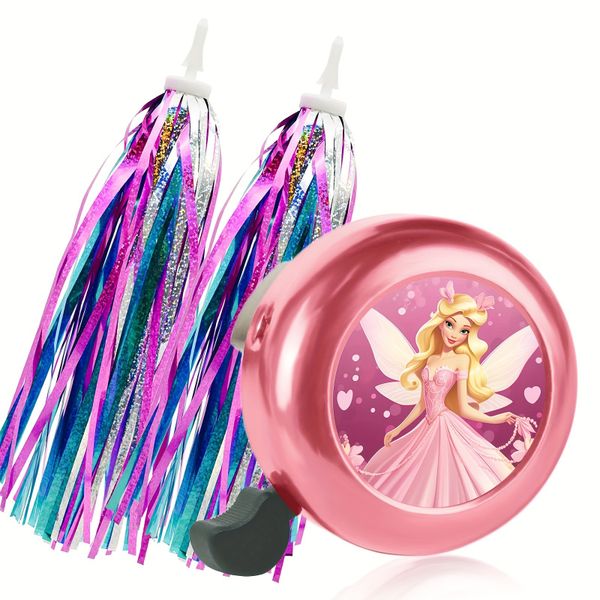 Children's Bicycle Bells and Tassel Ribbons, Children's Bicycle Accessories