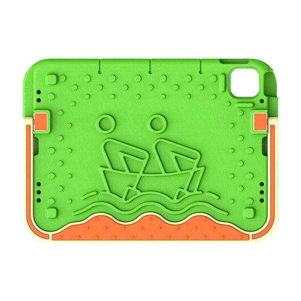 Kids Shockproof IPad Cover For IPad Air 10.9 &amp; 11 Pro - Green