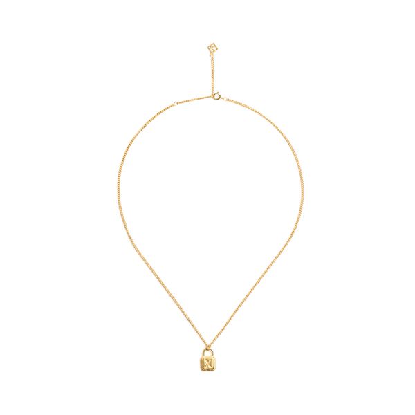 NL-XL028-X, Alphabet X Necklace