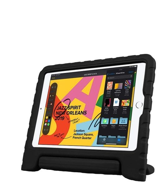 TUFF-LUV Rugged Kids Armour Case &amp; Stand for Apple iPad 10th Generation (10.9") - Black