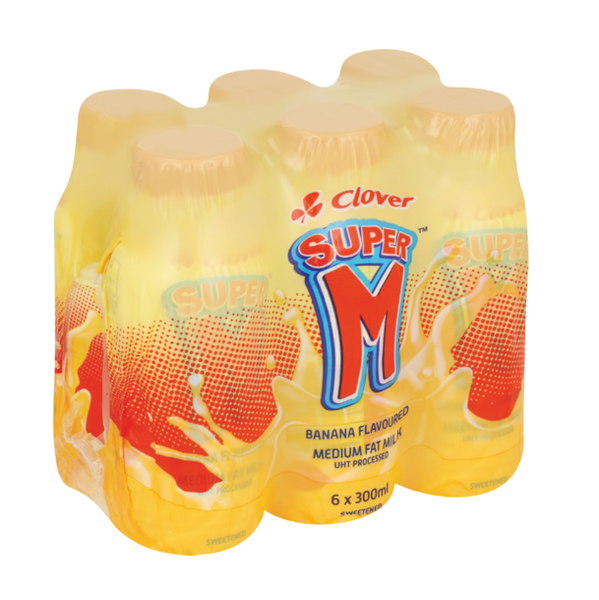 Super M Banana 6x300ml