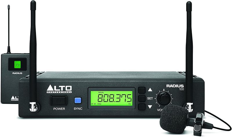 Altopro Wireless Lapel Mic - Radius 100 L