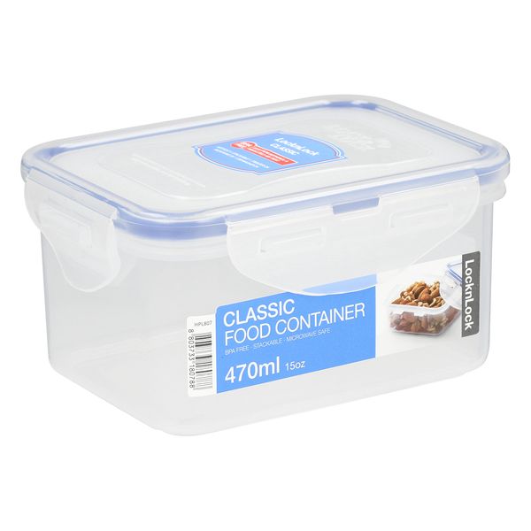 LocknLock - Rectangular Food Storage Container - 470ml
