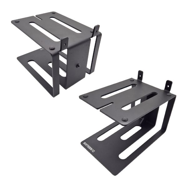 SIXTEEN10 Heavy Duty Desktop Speaker Stand (Pair) - V2 (2024)
