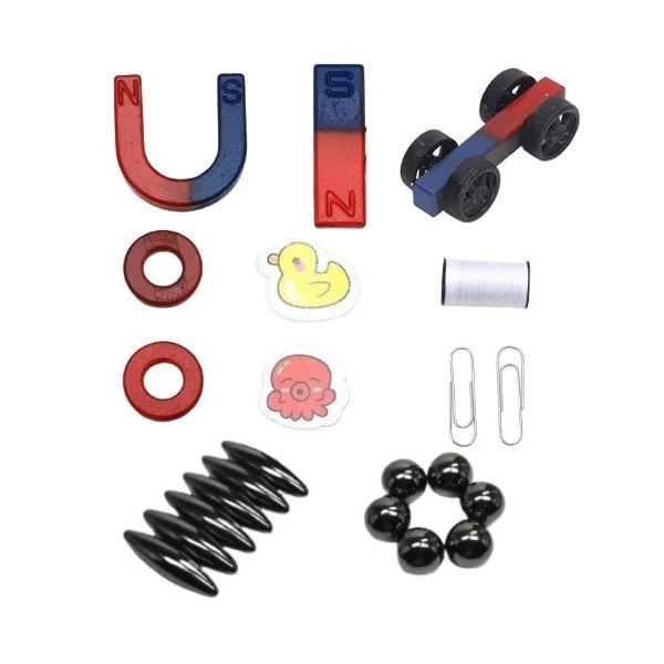 Party Toy - Assorted Super Strong Magnetic Power Kit Set - 22 Piece