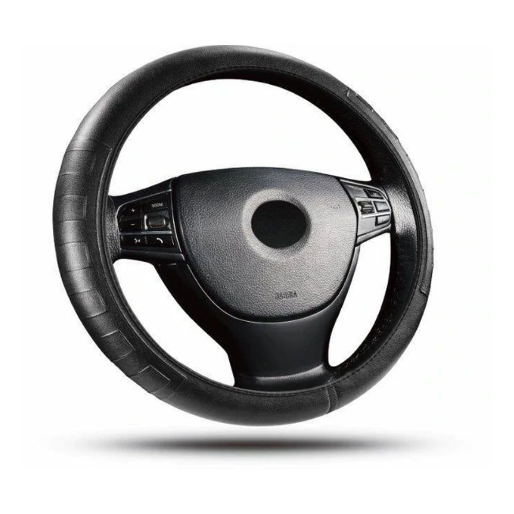 Auto Gear Universal Steering Wheel Cover Black Buy Online in