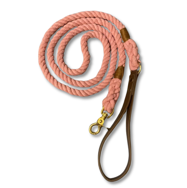 Stylish Pink Dog Rope Leash