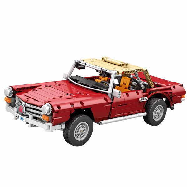 Reobrix 1/10 Mercedes-Benz 280SL Car Building Blocks 1578 Pieces - 42cm Long