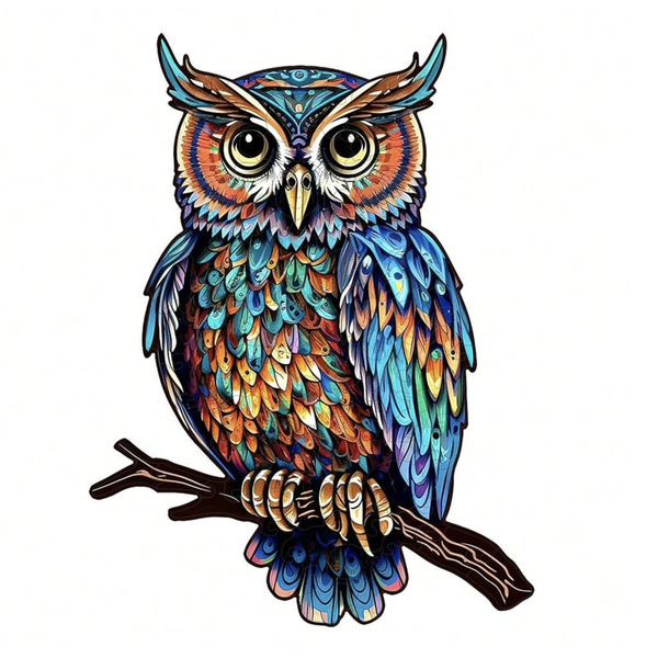 A4 Eagle Wooden Puzzle - Animal Design Gift Box Puzzle