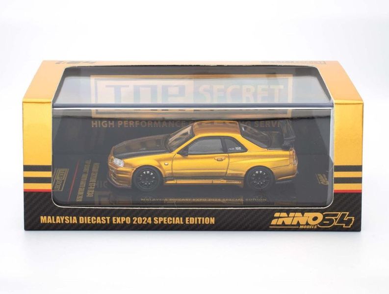 Nissan Skyline Gt-R R34 Top Secret Tokyo Auto Salon MDX Event Exclusive