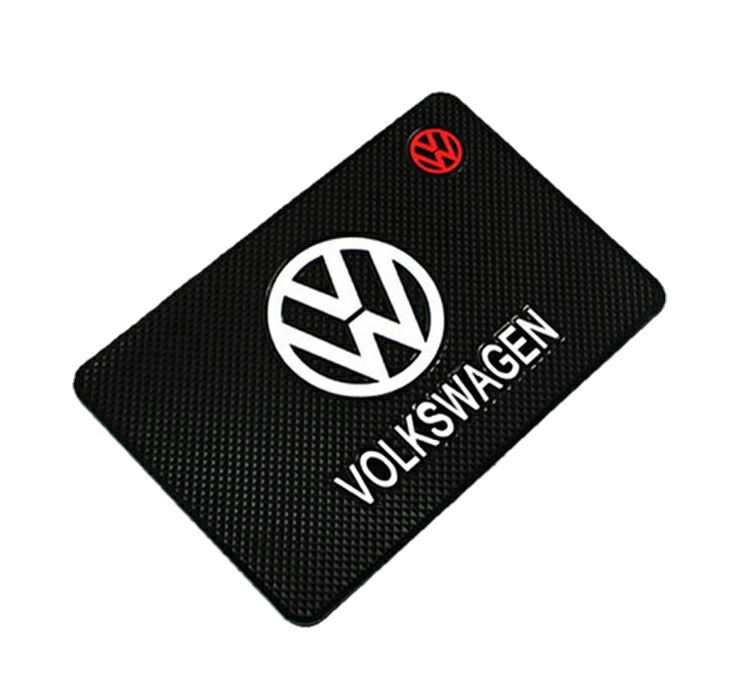 OQ Car Dashboard Silicone Mat with Car Logo - VW