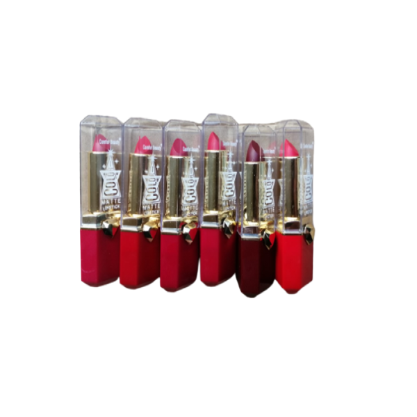 Matte Lipstick - 6 Pieces