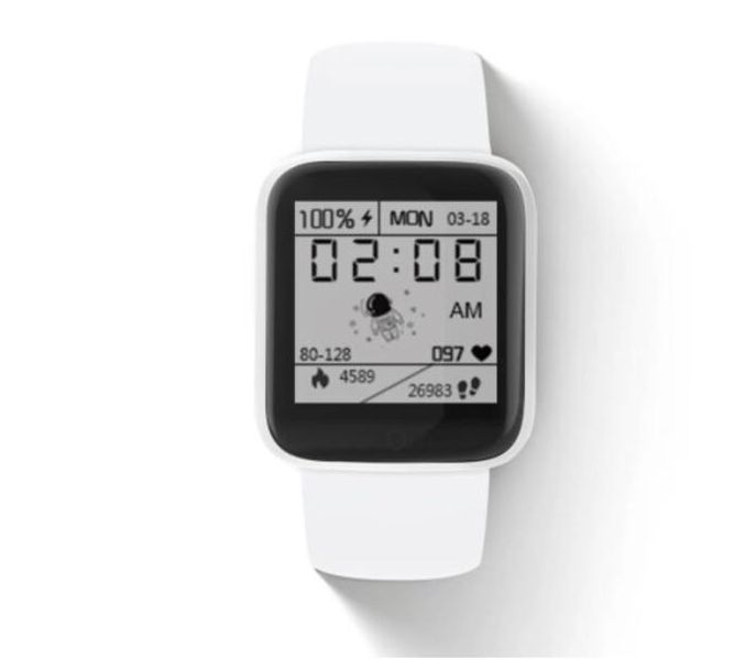 Y68 Macaron Colour Smart Watch