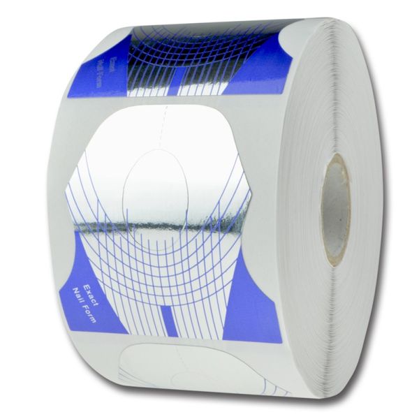 Dual Nail Forms 300 Oval &amp; Square