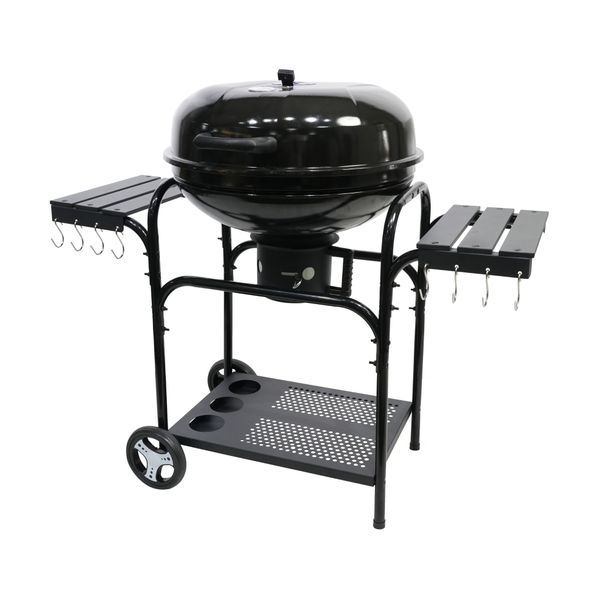 Grillmaster-Pro Charcoal Trolley Kettle Braai - 57cm