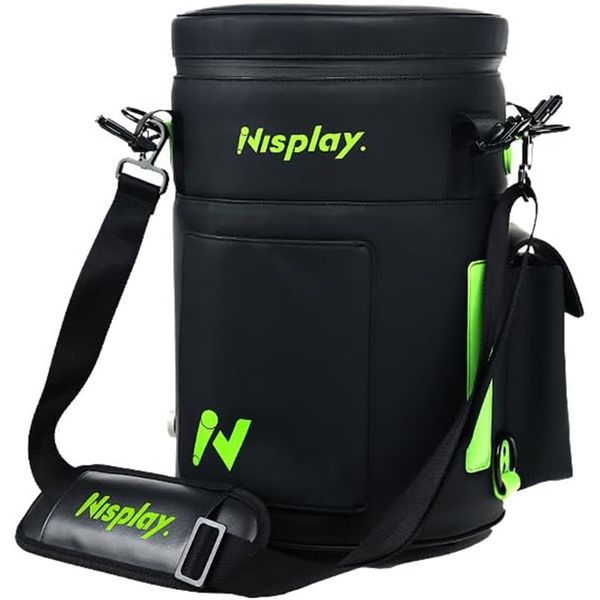 Nisplay Portable Tennis Ball Machine Ultra-Light Backpack Design 60Ball 6kg