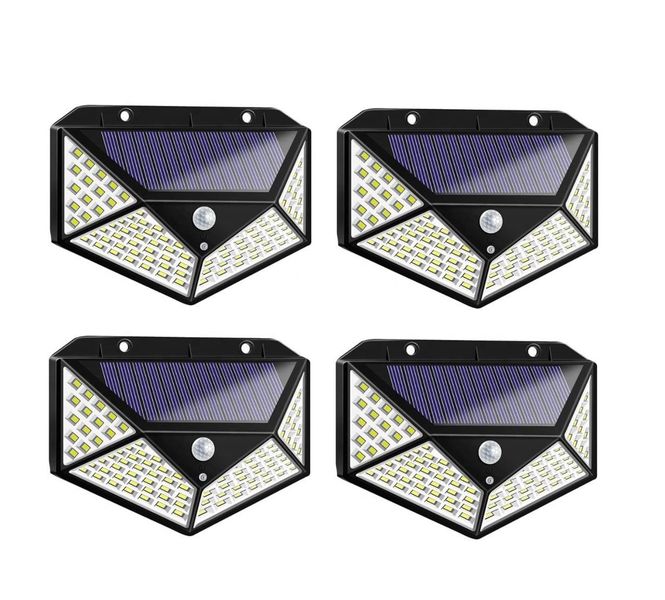 Pack of 4 Solar Body Sensor Lamp - GD-177