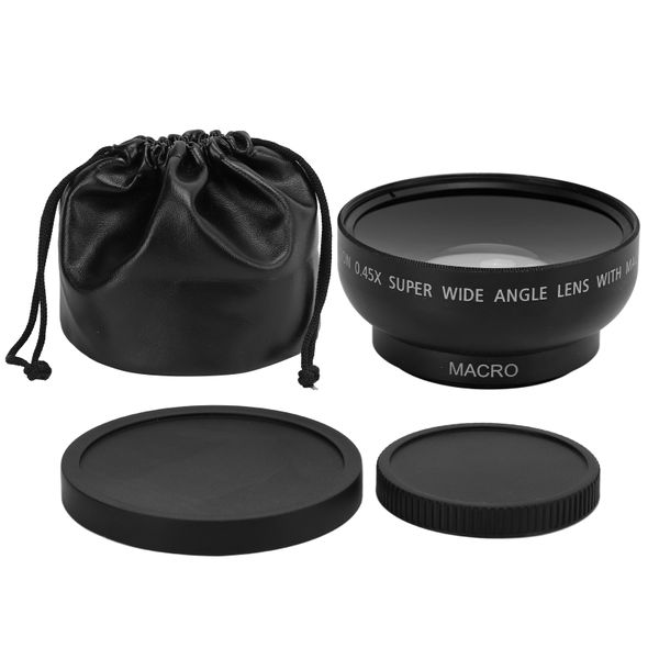 43mm 0.45X Wide Lens - Alloy/Optical Glass