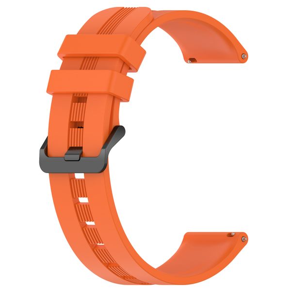Silicone Strap Compatible with Huawei GT3 46mm(22mm)-Orange