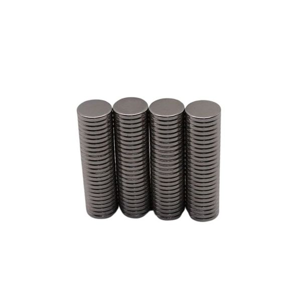 10x1.5mm N38 Ni Neodymium Discs Magnets
