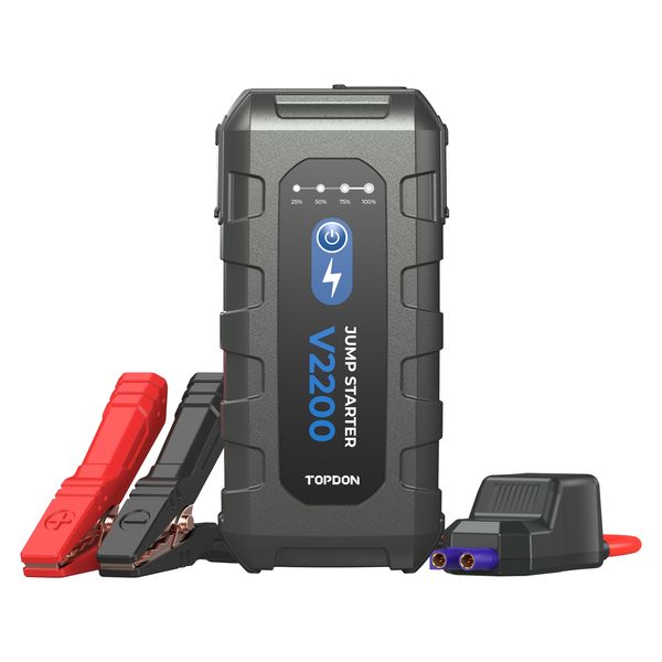 Topdon V2200 Jump Starter (12v 2200 Peak Amp)
