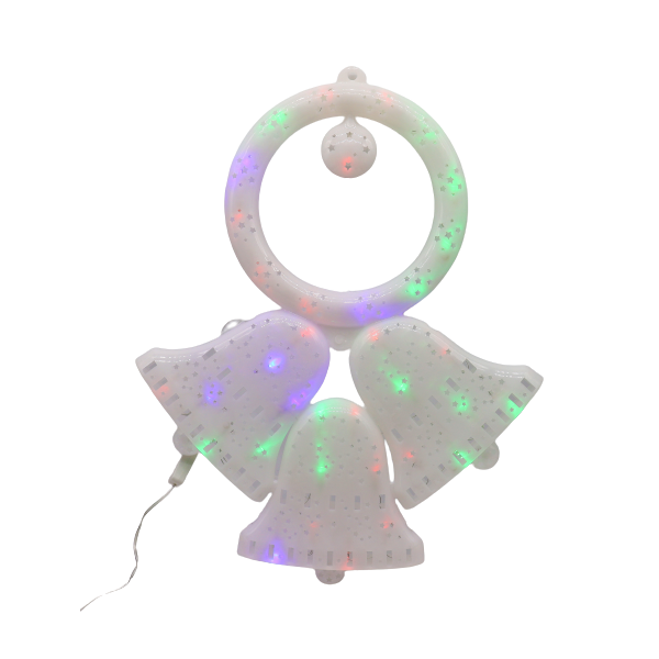Christmas Bells Design Plastic LED Fairy Lighting Decorative String Light