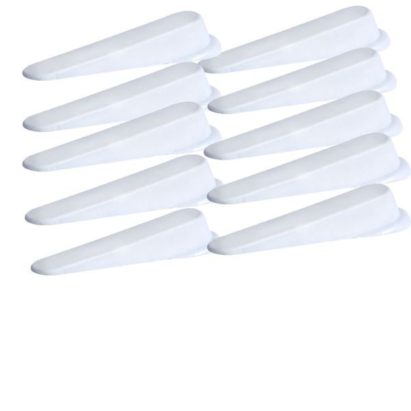 Door Stopper / Door Wedges - 10 Pack White