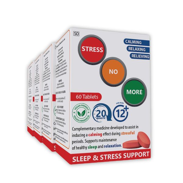Stressnomore (60 Tablets) x 4