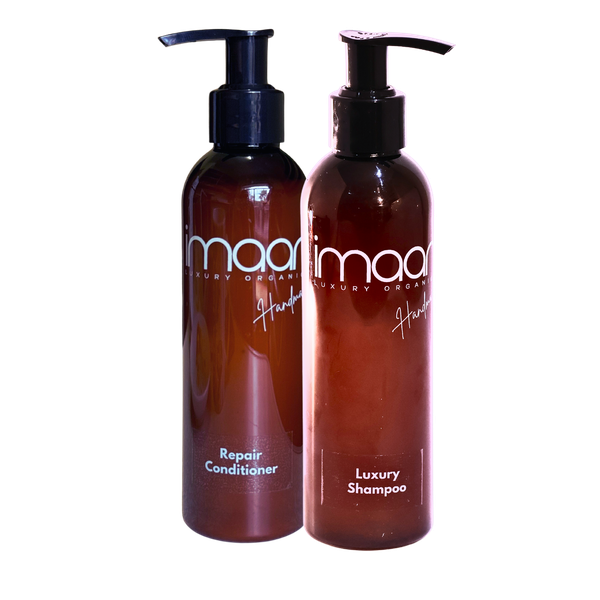 Imaan Luxury Organics Shampoo &amp; Repair Conditioner Pack