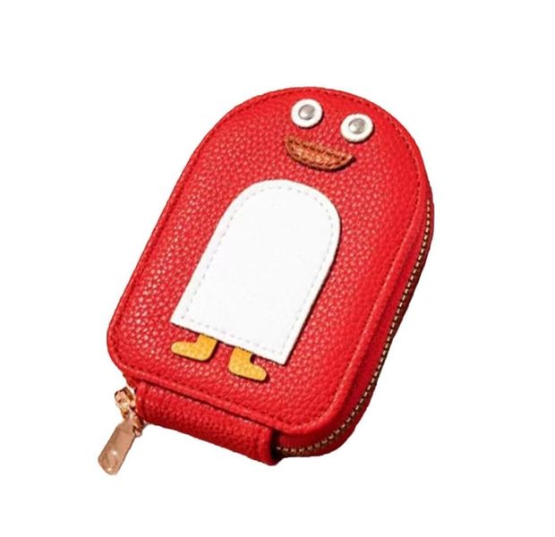 Cute Penguins PU Credit Card Coin Wallet