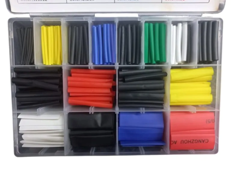 Heatshrink Tubing Kit 580 PCS | Assorted Colours &amp; Sizes (2-13 mm)