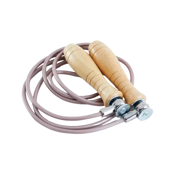 Outshock Wooden Boxing Skipping Rope with Removable Weights