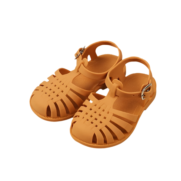 Tan Harper Lily Baby Jelly Sandals