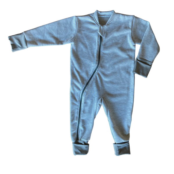 With Fold Over Mittens - Grey image