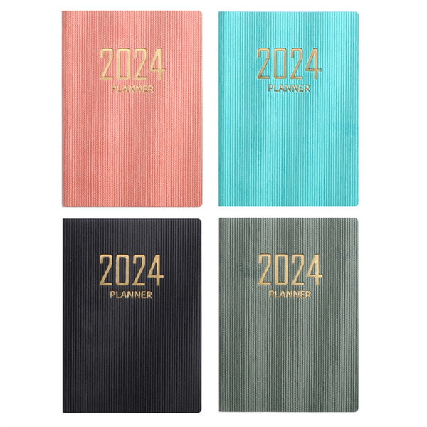 4Pcs 2024 Appointment Book &amp; Planner - Jan 2024 - Dec 2024