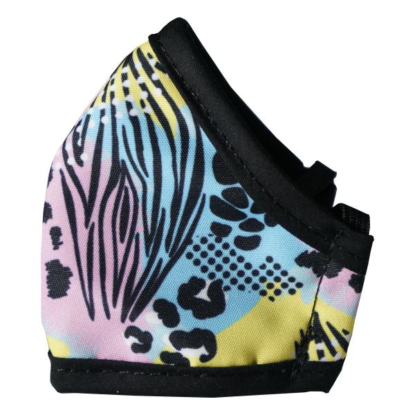 Clinic Gear Anti-Microbial Printed Mask - Girls - Wild Print - 4 Units
