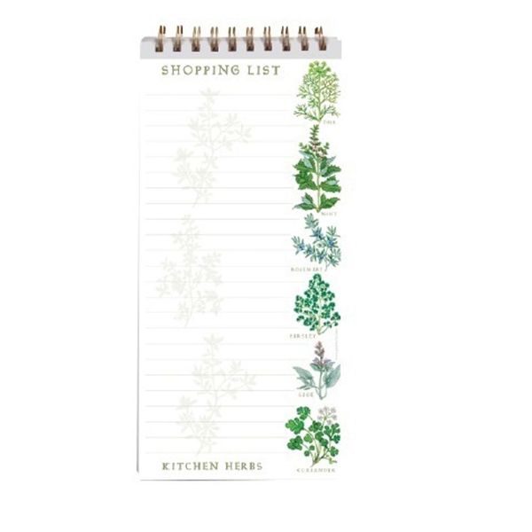 Magnetic Shopping List Pad Erika's Herbs