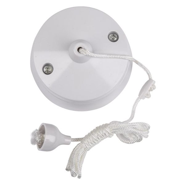 Bulk Pack x 4 Switch Ceiling Pull White