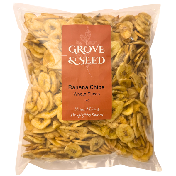 Banana Chips - Whole Slices | 1kg