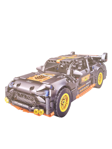 Black Racing Sports car 511 Interlocking Pieces