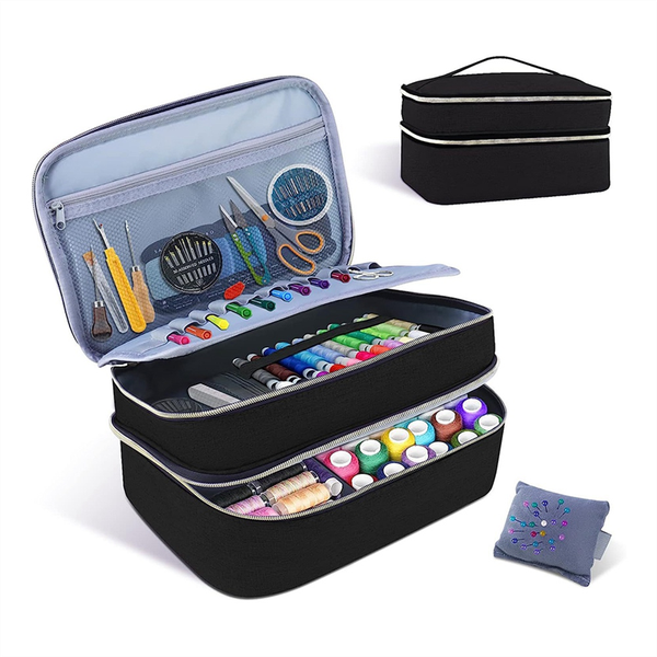 Layer Sewing Box Organizer Bag B image